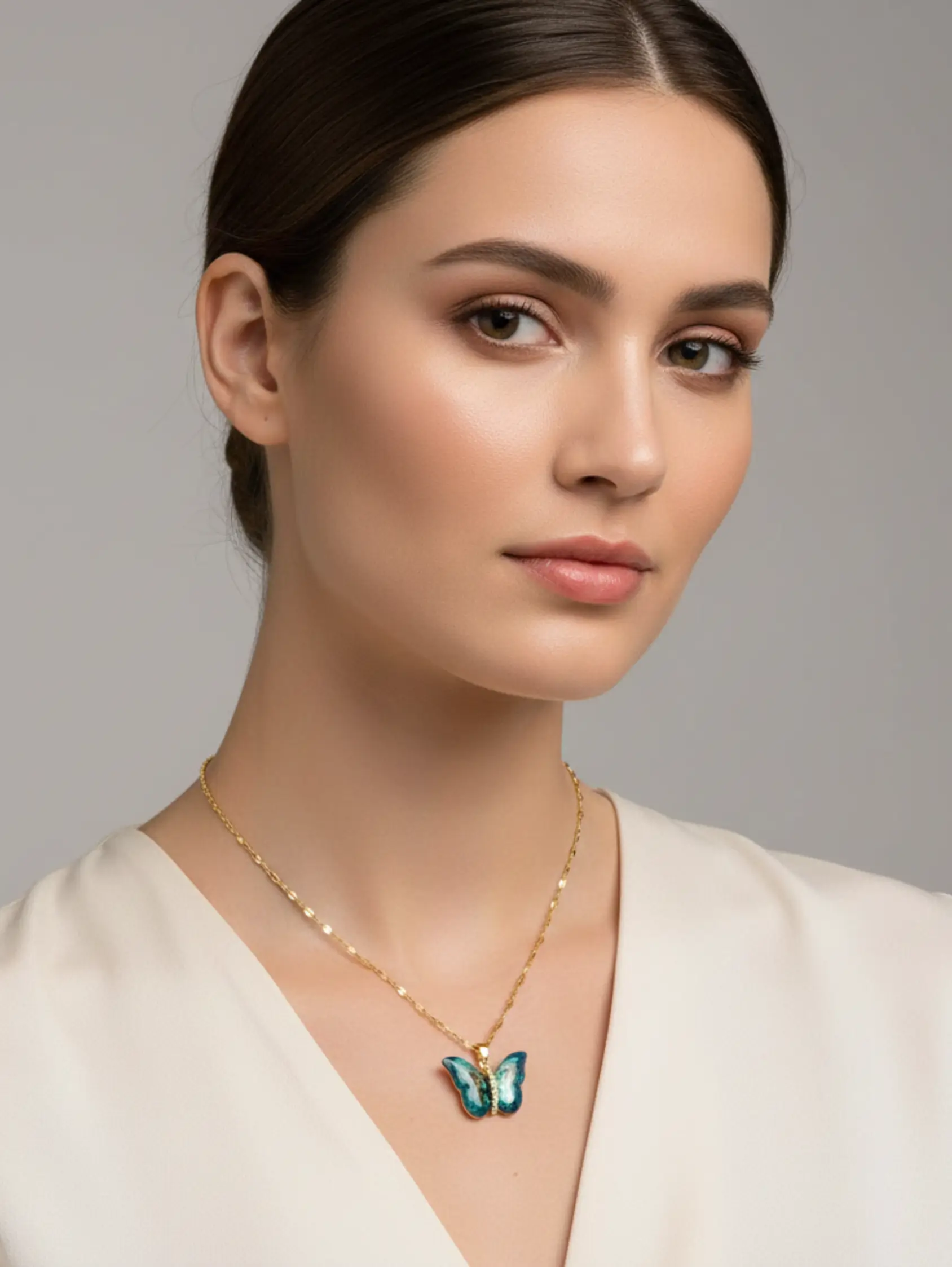 Aurora Butterfly Pendant - Image 2