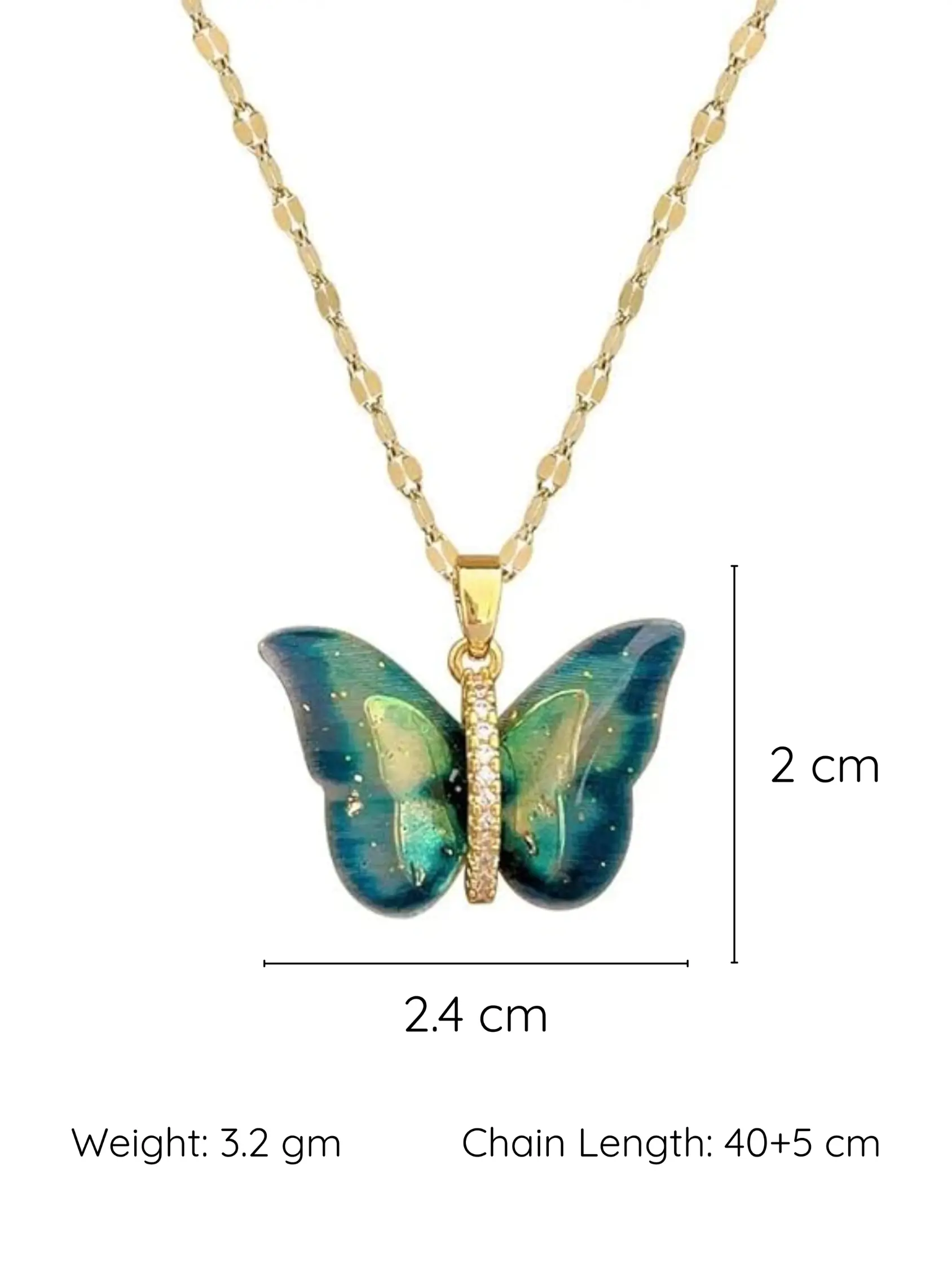 Aurora Butterfly Pendant - Image 4